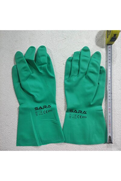 SARA Multipurpose Nitrile Gloves Acid and Oil Resistant Alkaline-Free Industr...