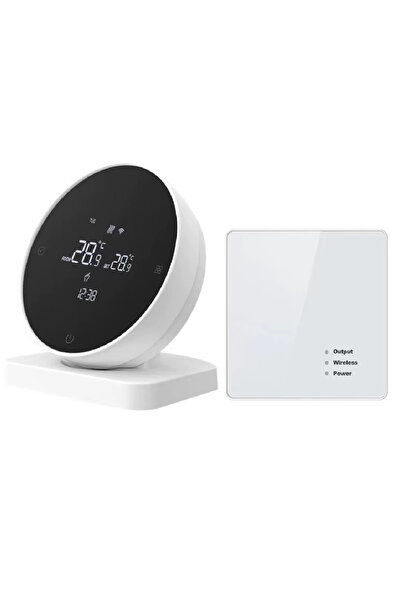 EARU Termostat WiFi wireless pentru centrală termică pe gaz R7, compatibil cu...