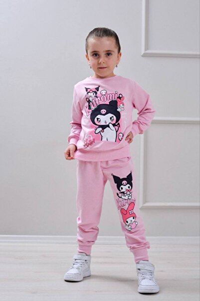 ARBİ kids طقم كورومي مكون من خيطين للفتيات موسمي مكون من قطعتين