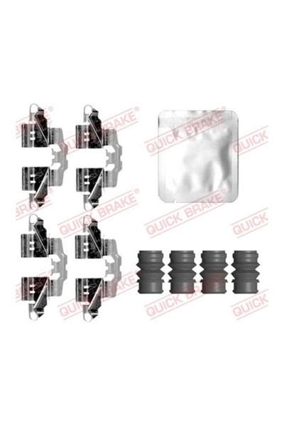 QUICK BRAKE Set accesorii plăcuțe de frână 109-0161