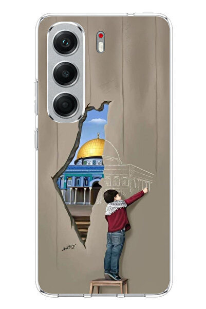 TechTree Tecno Camon 40 Pro Compatible Al-Aqsa Mosque Wall Printed Silicone Case
