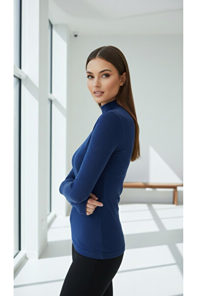 trendlina Turtleneck Blouse Body