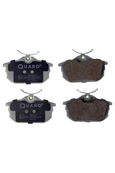 QUARO Set plăcuțe de frână, spate, QUARO, pentru MITSUBISHI COLT 06-/VOLVO S40