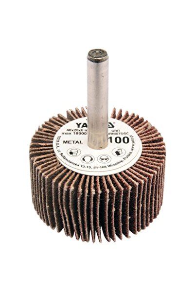 yato Perie abrazivă circulară, Yato, 40 x 20 x 6 mm, P40, Maro