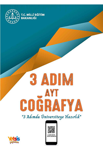 Yetsis Yayınları AYT Coğrafya Soru Bankası - MEB 3 Adım Soru Bankası Birebir ...