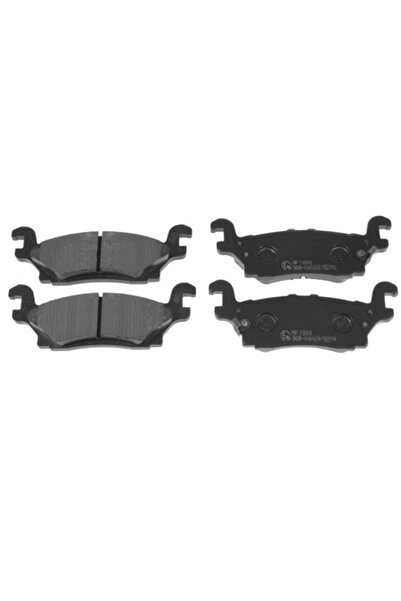 BLUE PRİNT Спирачни накладки за Hummer, син печат, черни