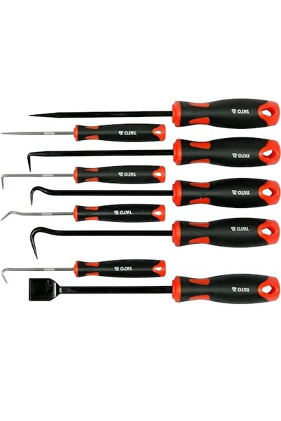 yato Set de 9 cârlige și raclete pentru extragerea garniturilor YT-08426, cro...