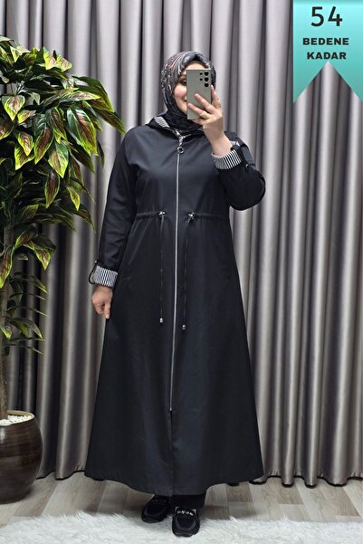 Elmas Tesettür Women's Clothing Plus Size Waterproof Full Length Transitional...