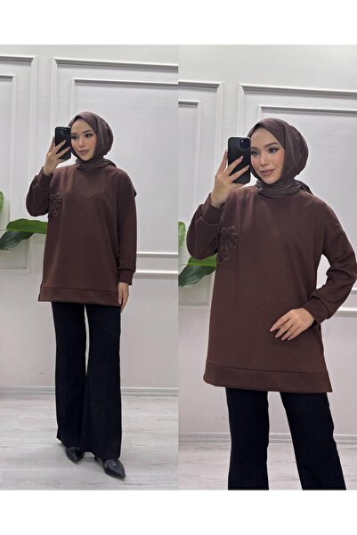 moda acar Fabric Tunic with Daisies