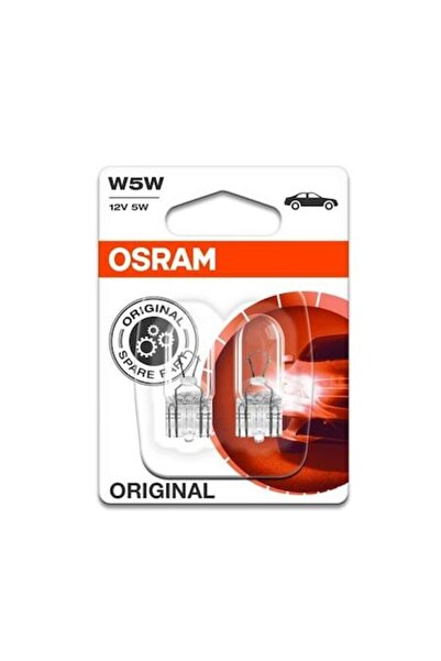 Osram Becuri auto W5W, 12V, 5W, set de 2