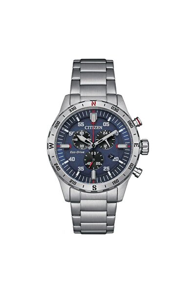 Citizen GTS Chronograph Erkek Kol Saati – Paslanmaz Çelik, 43.5 mm, 10 ATM