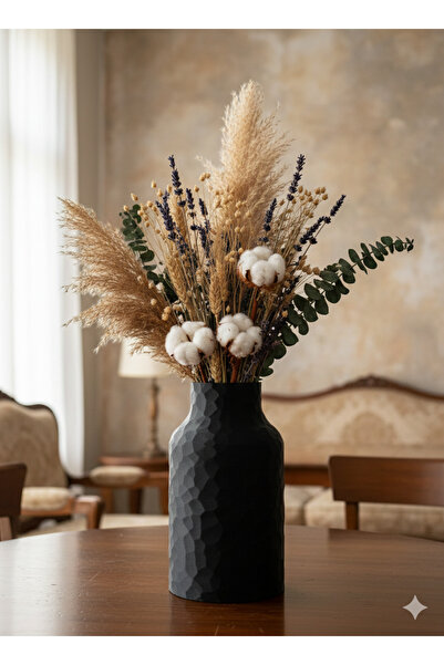 Lucylund Antep Esintili Antik Stil 3D Baskı Dekoratif Vazo - 24 cm - Yöresel ...