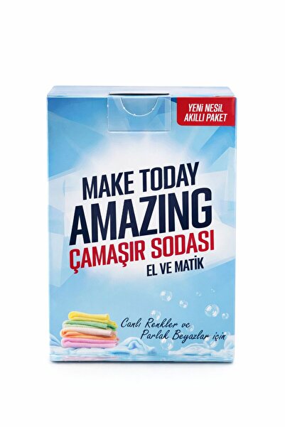 Forscher Make Today Amazing Çamaşır Sodası El ve Matik 500 Gram