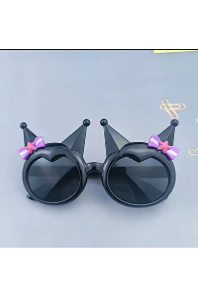 PABS Girl's Sunglasses - Black Kuromi My Melody Melody Cinnamoroll