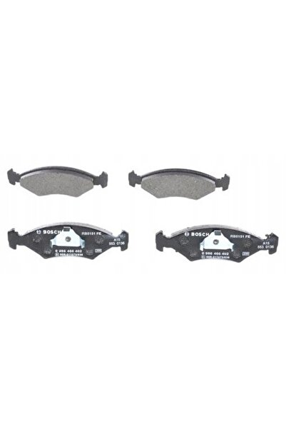 Bosch Set Placute Frana Frana Disc Ford Escrt 3/Escrt 4/Fiesta 1 1980-2003