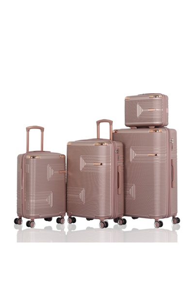 AVIATOR Bridal trousseau travel bag set - 4 pieces including 2 handbags - wit...