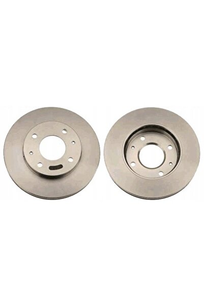 TRW Set de 2 discuri de frână, TRW, DF4158, gri