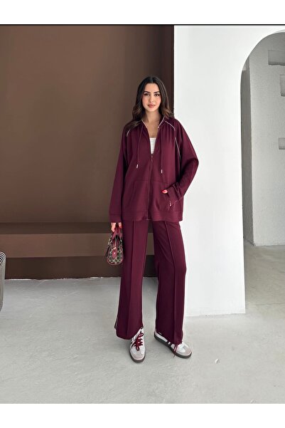 PENTHİLUS طقم رياضي نسائي يومي بغطاء رأس