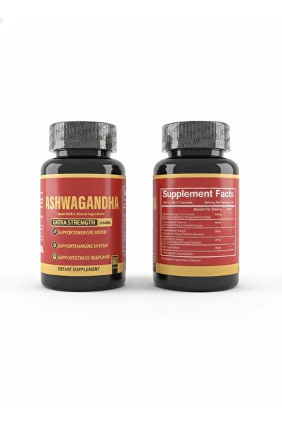 magichealthy 🧘 أشواغاندا قوة إضافية 5250 ملغ - دعم التوتر والمزاج (60 كبسولة)