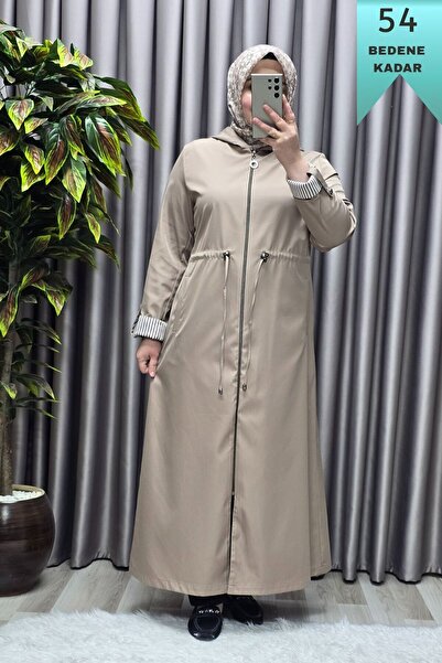 Elmas Tesettür Women's Clothing Plus Size Waterproof Full Length Transitional...