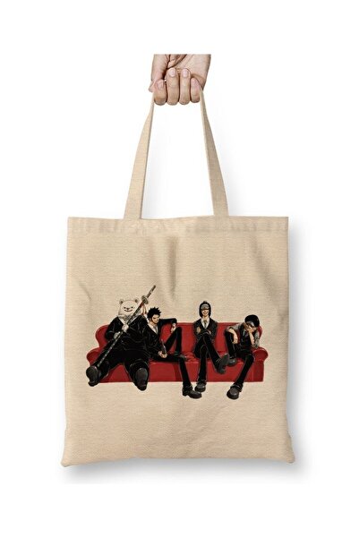 Toyaso Corazon One Piece White Cloth Bag Long Handle Shopping Bag Beach Bag