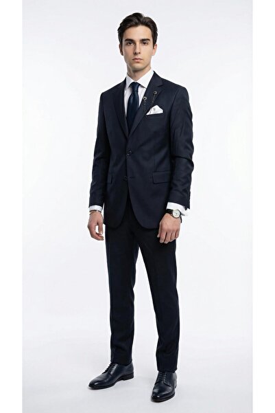 Plus Scorpion Men's Classic Suit 8 Drop – 2 Button, Single Slit ,Classic Coll...