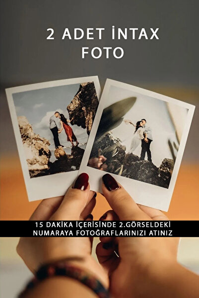 yhfoto 2 Adet İntax Foto Baskı - instax Fotoğraf Baskı - Minik Resim Baskı