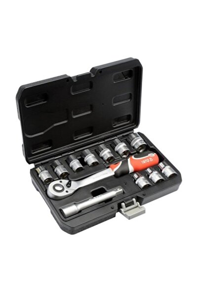 yato Set de 12 chei tubulare cu acționare de 1/2"