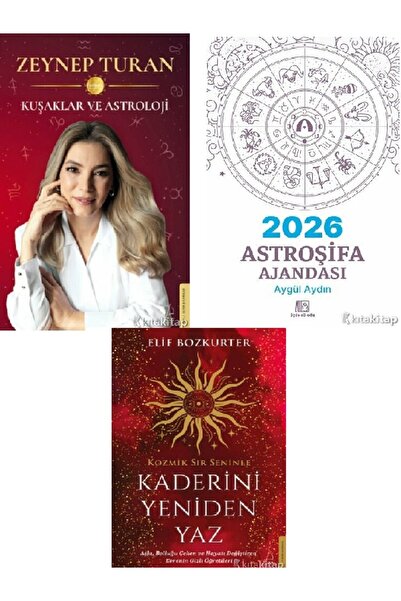 Destek Yayınları Kaderini Yeniden Yaz-Astroşifa Ajandası-Kuşaklar ve Astroloj...