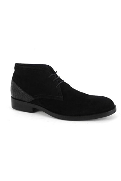 ZAZAMAG Men's boots made of natural suede Brom, black