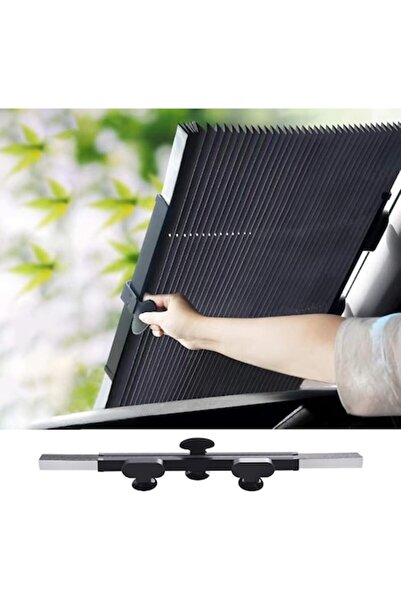 OEM Parasolar auto retractabil, 70 x 160 cm, protecție UV, rezistent la UV