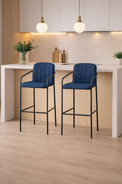 SADANHOME Stylish bar stool with adjustable height – a modern touch for kitch...