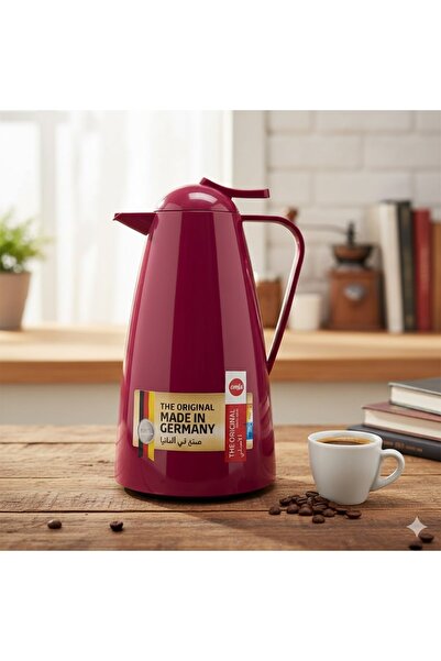 emsa Emza plastic thermos, 1 liter capacity, original German made 🇩🇪✨