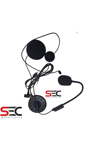 JK20 type c girişli intercom kulaklığı motorsiklet kask içi yedek mikrofon