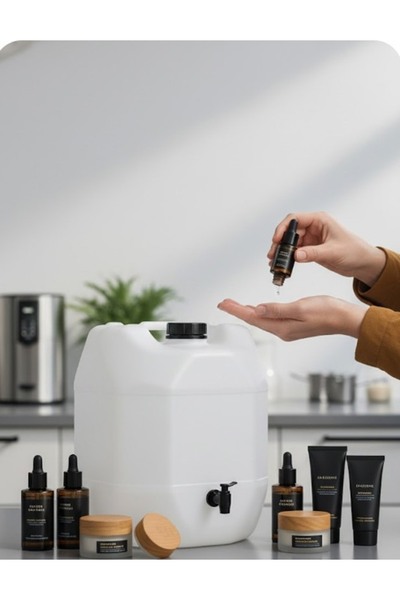 Kaliteli 30 Litre Kalın Sanayi Tipi Musluklu Bidon