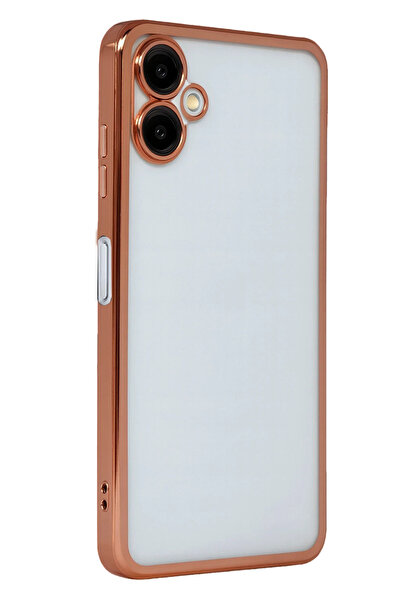 NewFace Lvsqvr Samsung Galaxy A07 4g Lens Silicone - (170441) Desert Titanium