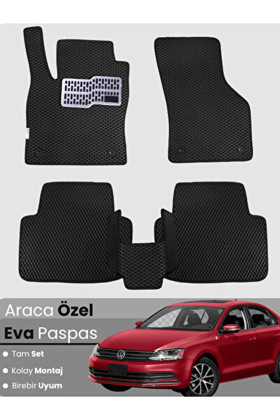 stiloto VOLKSWAGEN JETTA (2011-2018) Uyumlu EVA Paspas Tam Set–Oto Paspas,Ara...