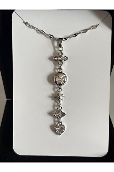 bijoux uniques Figürlü çelik kadın y kolye