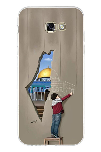 TechTree Samsung Galaxy A7 2017 Compatible Al-Aqsa Mosque Wall Printed Silico...