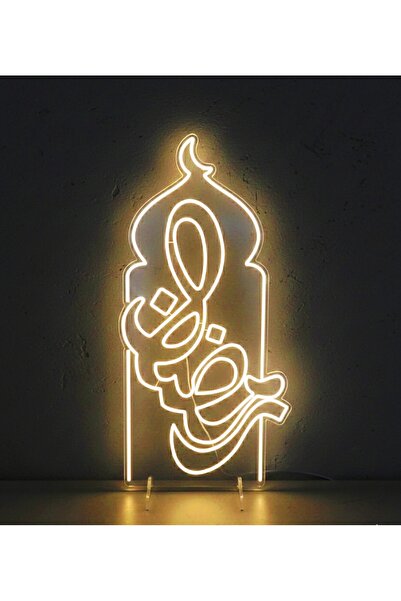 Saudi Arabia Acrylic Ramadan Neon Led floor Stand Home Decor