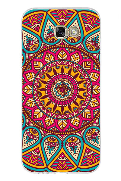 TechTree Samsung Galaxy A7 2017 Compatible Mandala Printed Silicone Case
