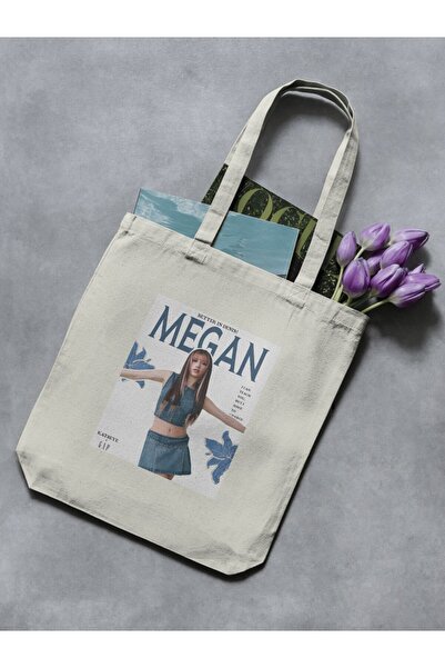 redame Megan Katseye Kpop idol Y2K Bez çanta Tote Bag gnarly gabriela