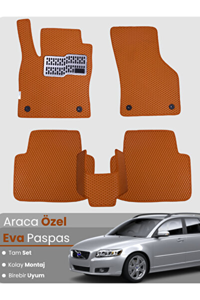 stiloto مجموعة كاملة من دواسات EVA متوافقة مع سيارة فولفو V50 ستيشن واجن (200...