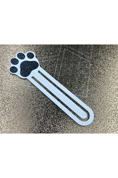 lucien vela علامة كتاب على شكل مخلب - تصميم ثلاثي الأبعاد لمخلب قطة أو كلب - ...