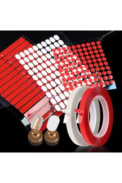 Pink Nails Double Adhesive Roll for Fixation