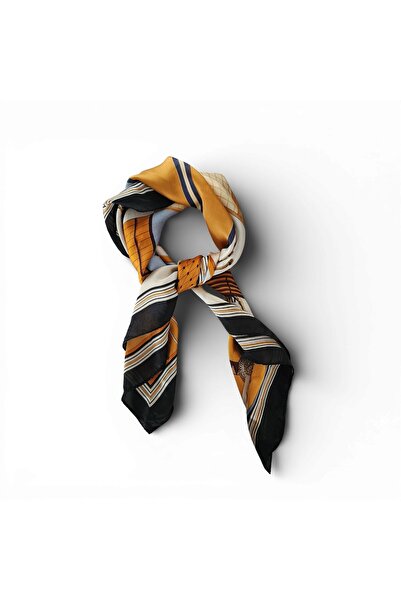 Hedea Winds That Open the Sky Satin Scarf 70X70 cm