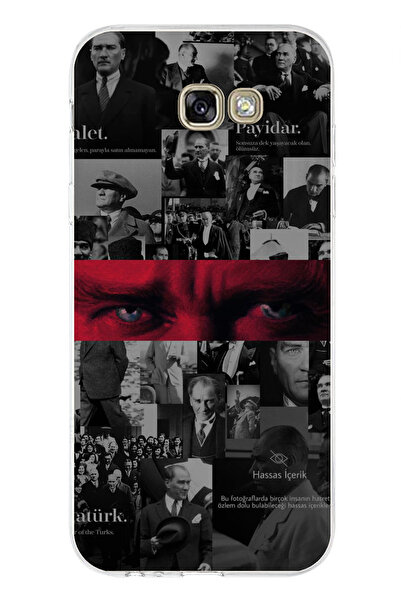 TechTree Samsung Galaxy A7 2017 Compatible Ataturk Eyes Design Printed Silico...