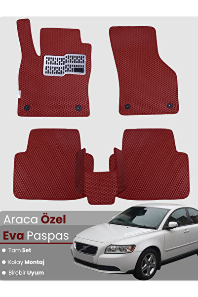 stiloto VOLVO S40 (2000-2004) Uyumlu EVA Paspas Tam Set–Oto Paspas,Araca Özel...