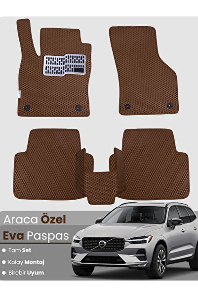 stiloto Volvo Xc60 Hybrid (2021-2025) Compatible Eva Floor Mat Full Set–Auto ...