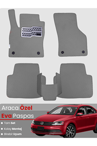 stiloto VOLKSWAGEN JETTA (2011-2018) Uyumlu EVA Paspas Tam Set–Oto Paspas,Ara...